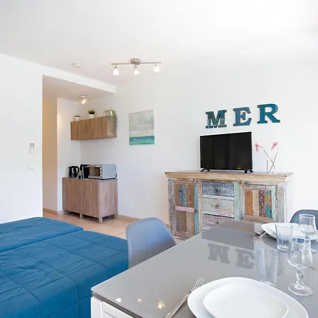 Appartement Climatise Proche Et Commerces Avec Balcon, Wi-fi Et Parking - Fr-1-466a-16